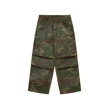 ARROW UP 25SS 水洗做旧迷彩工装裤 CARGO PANTS