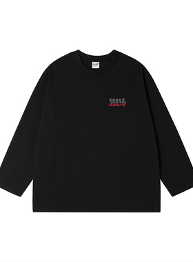 ARROW UP 25SS 小花刺绣长袖TEE FLOWEL TEE