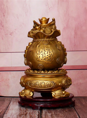 日进斗金摆件开业礼品九龙戏珠