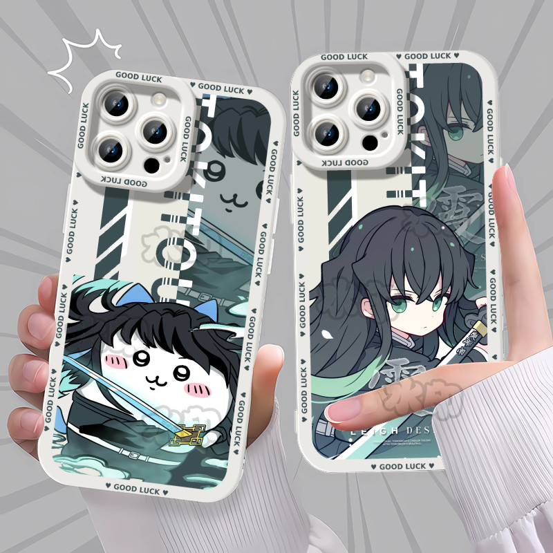 鬼灭之刃无限城时透无一郎动漫手机壳适用苹果16VIVOY53S13红米NOTE15PRO华为MATE4017AIR16防摔NOTE15OPPOY3