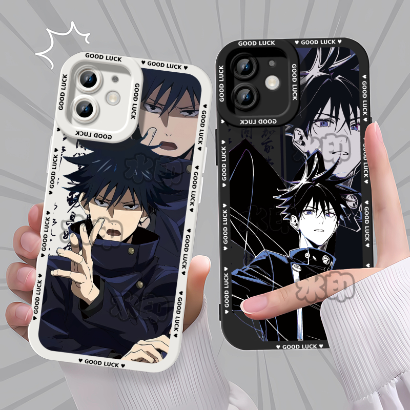 伏黑惠咒术回战动漫手机壳适用苹果16新款小米17PROVIY35OPPORENO13K13IQOONEO9红米NOTE15PROIQOO17S30VIVOY