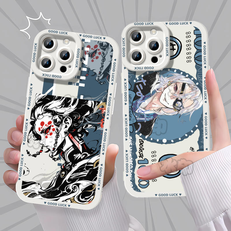 鬼灭之刃无限城音柱宇髄天元手机壳适用苹果16IQOO1311PROMAX红米K70IQOOZ10TURBO防摔VIVOVIVOS30IQOOZ9TURB