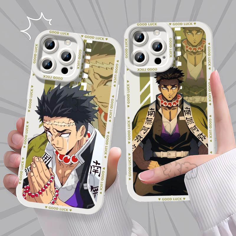鬼灭之刃无限城悲鸣屿行冥手机壳适用苹果17荣耀200IQOONEO10PROPLUS17AIR卡通真我红米TURBO4小米15OPPO15A7