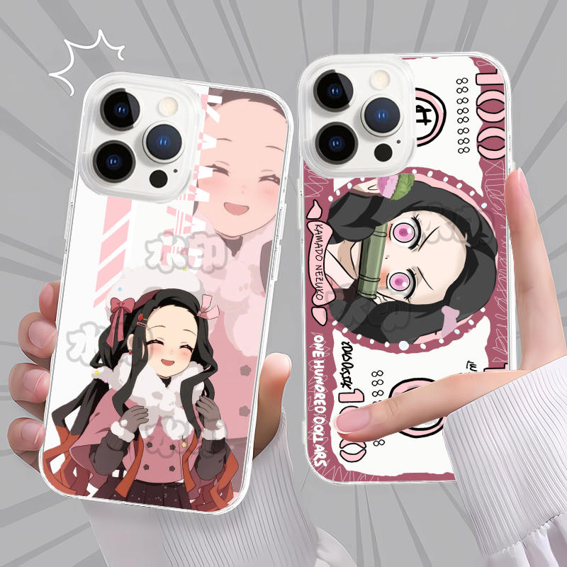 鬼灭之刃无限城祢豆子手机壳适用苹果17IQOONEO10华为P801加ACE5OPPOK13P70红米NOTE15RVIVOY53SA5XRENOVIVOY