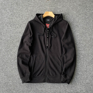 时尚 春秋男士 运动休闲连帽卫衣潮 四面弹力罗马布 TUR国民及整单