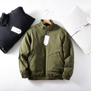 立领廓形机能加厚棉衣休闲外套 秋冬男士 晶典MA飞行棉服 柜529