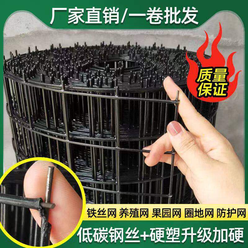 硬塑铁丝网围栏荷兰网护栏网隔离网果园养殖网栅栏户外防护钢丝网怎么看?