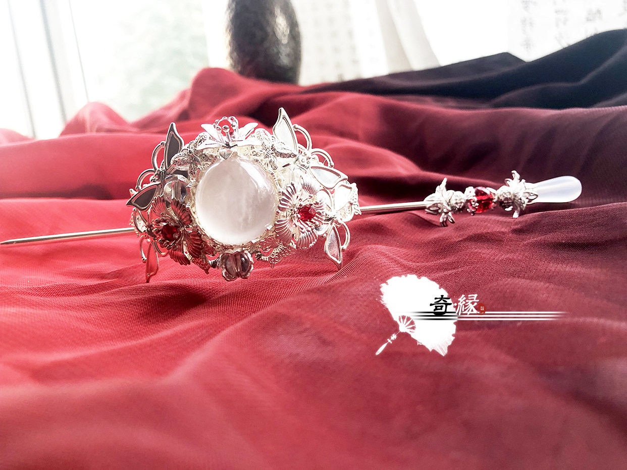 [Ming butterfly ]Original Antiquity Hanfu Accessories Shuimo Butterfly Hair crown Hairpin Source Flowerin the Accessories/Fashion Jewelry, Hair Accessories  category - from Buy2taobao.com to provide professional Taobao agent buy service