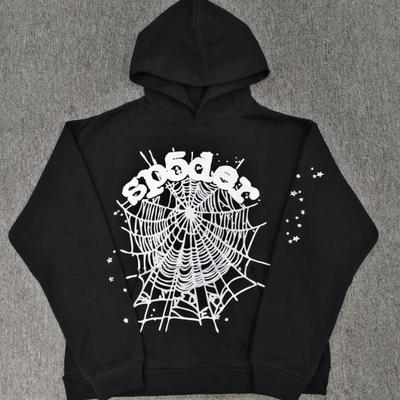 Sp5der Hoodie spider跨境蜘蛛连帽衫卫衣外贸美潮男