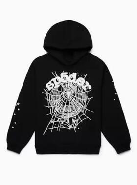 1:1 P*NK V2 Sp5der Hoodie spider跨境蜘蛛连帽衫卫衣外贸美潮男