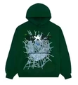 Sp5Der Web Hoodie - Hunter Green