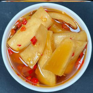 竹乡飘飘小青坛酱菜酸甜辣萝卜皮特色酸萝卜泡菜零食下饭菜500g