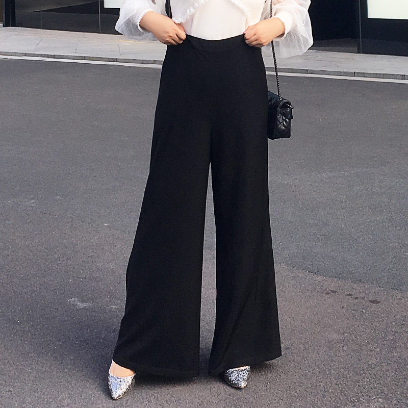 2018пî´óÂëÅ®×°ÅÖmmÑ©·ÄÀ«ÍÈ¿ãÏÔÊݸßÑüº«°æ¿íËɺÚɫŮ³¤¿ã×ÓÇï
