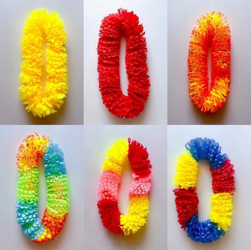 颈环开幕式儿童年会夏威夷草裙舞