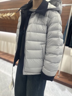 欧货新款 设计感连帽两面穿宽松休闲百搭羽绒服 时尚