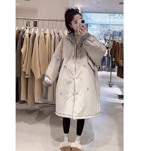 孕妇加厚棉服外套收腰棉袄