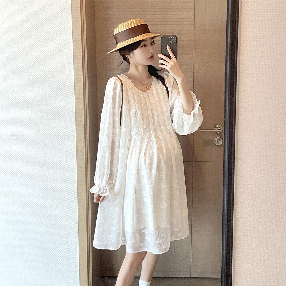 【换季亏本清仓】2026孕妇装夏季短袖连衣裙4