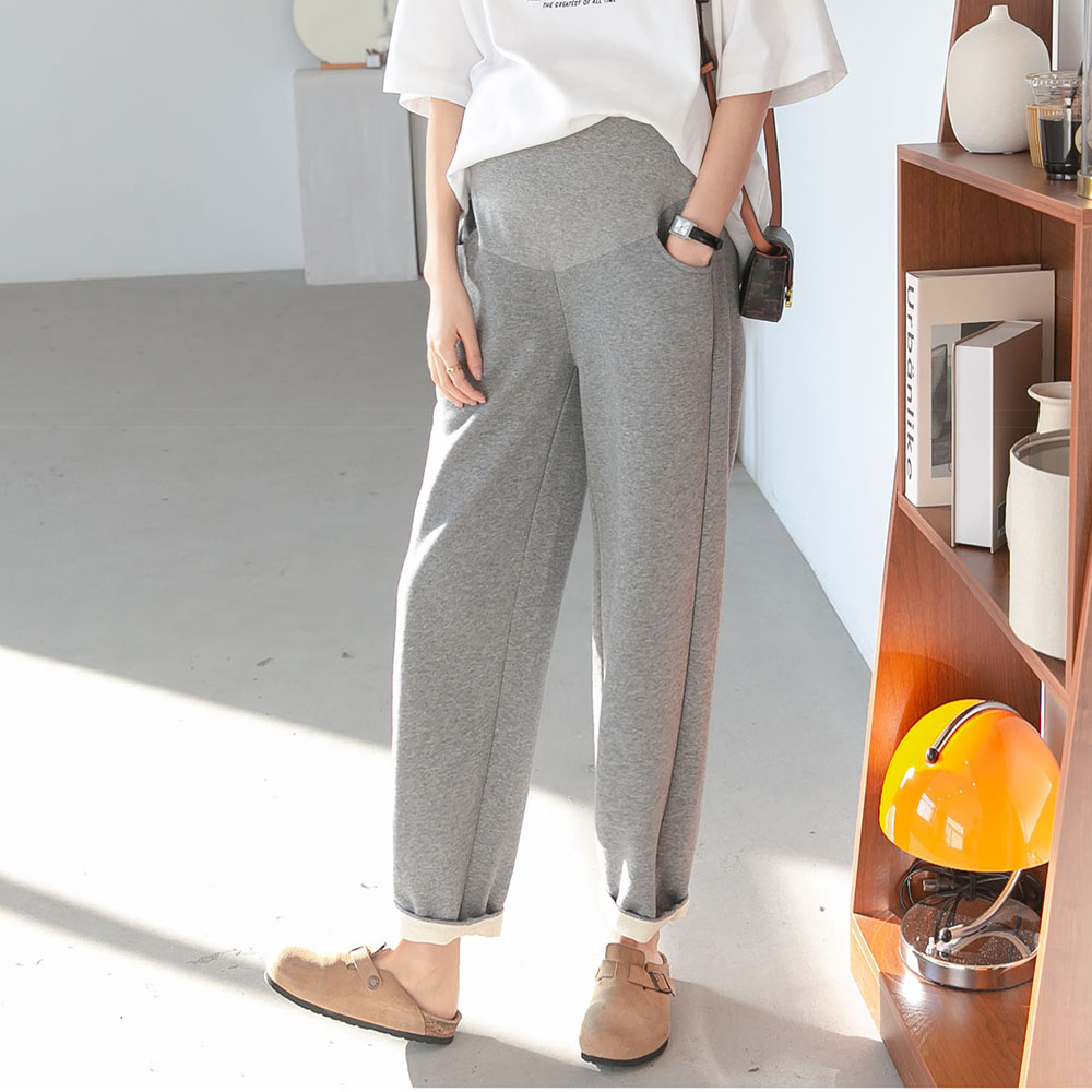 運動休閑褲潮媽時尚衛褲