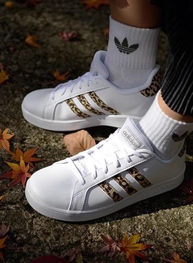 Adidas GRAND COURT青少年时尚舒适耐磨运动鞋 FZ3510 GW6506