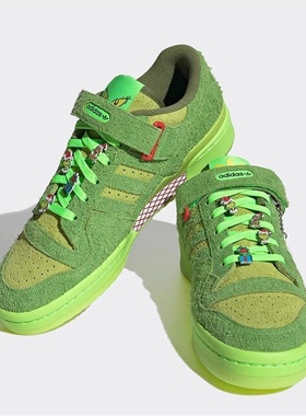Adidas阿迪达斯 THE GRINCH圣诞系列男子舒适休闲鞋 HP6772