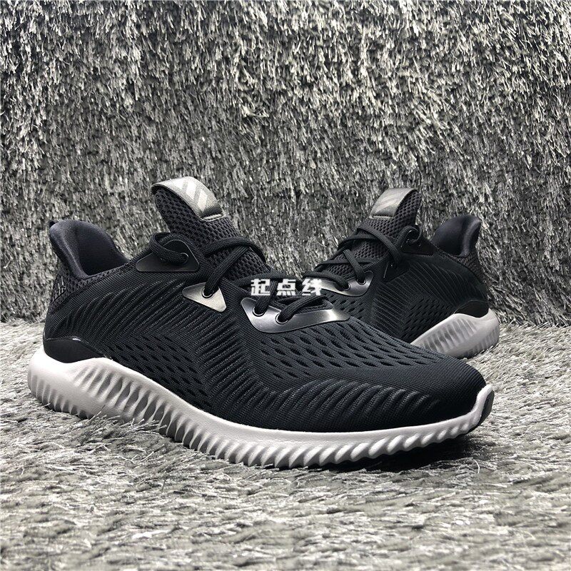 Adidas Alphabounce Alpha men's and women's running shoes BY4264 CQ1341  AC6921 BW0541