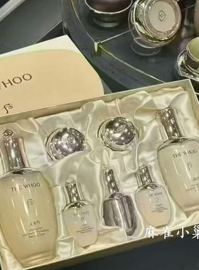 后天气丹花献光彩紧致水乳液套盒