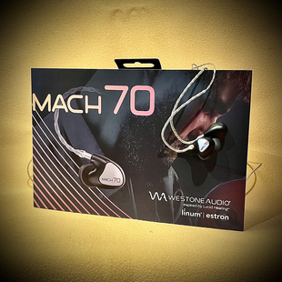 Westone/威士顿马赫MACH70旗舰入耳式耳机耳塞7单元动铁国行现货