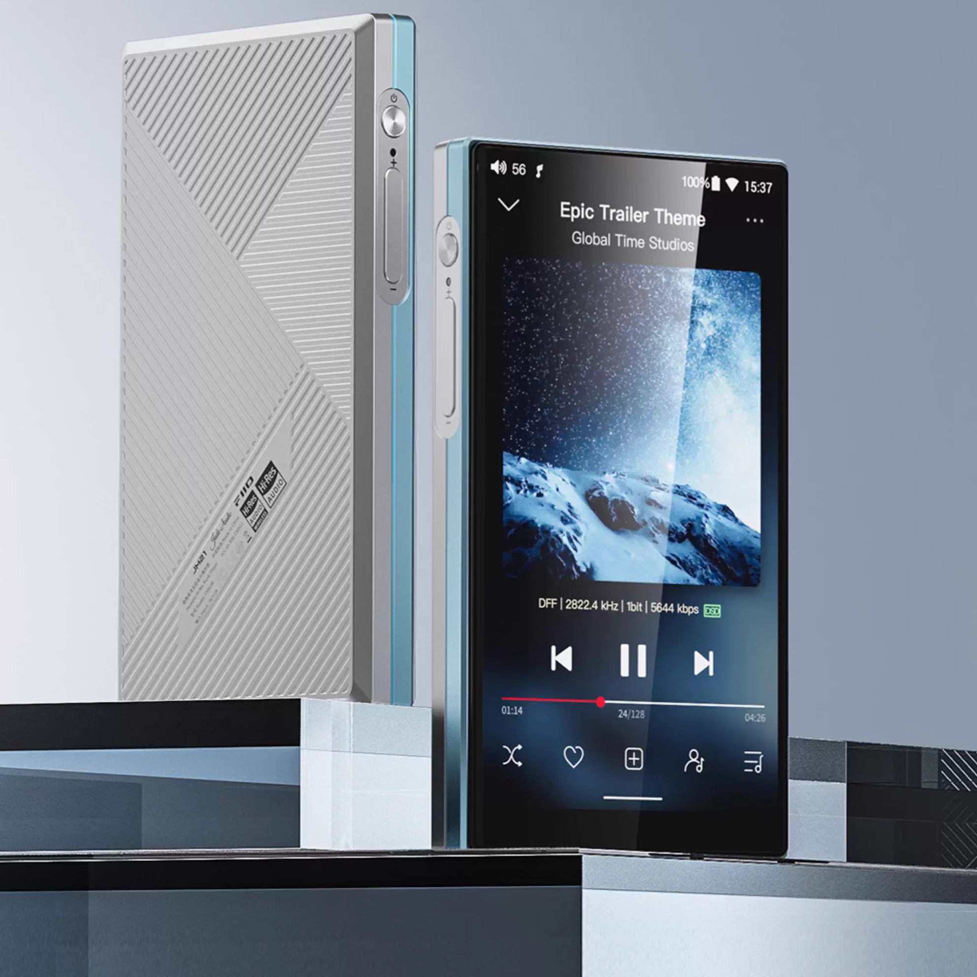 FiiO/飞傲 JM21便携高清音乐播放器安卓蓝牙HiFi发烧随身听MP3