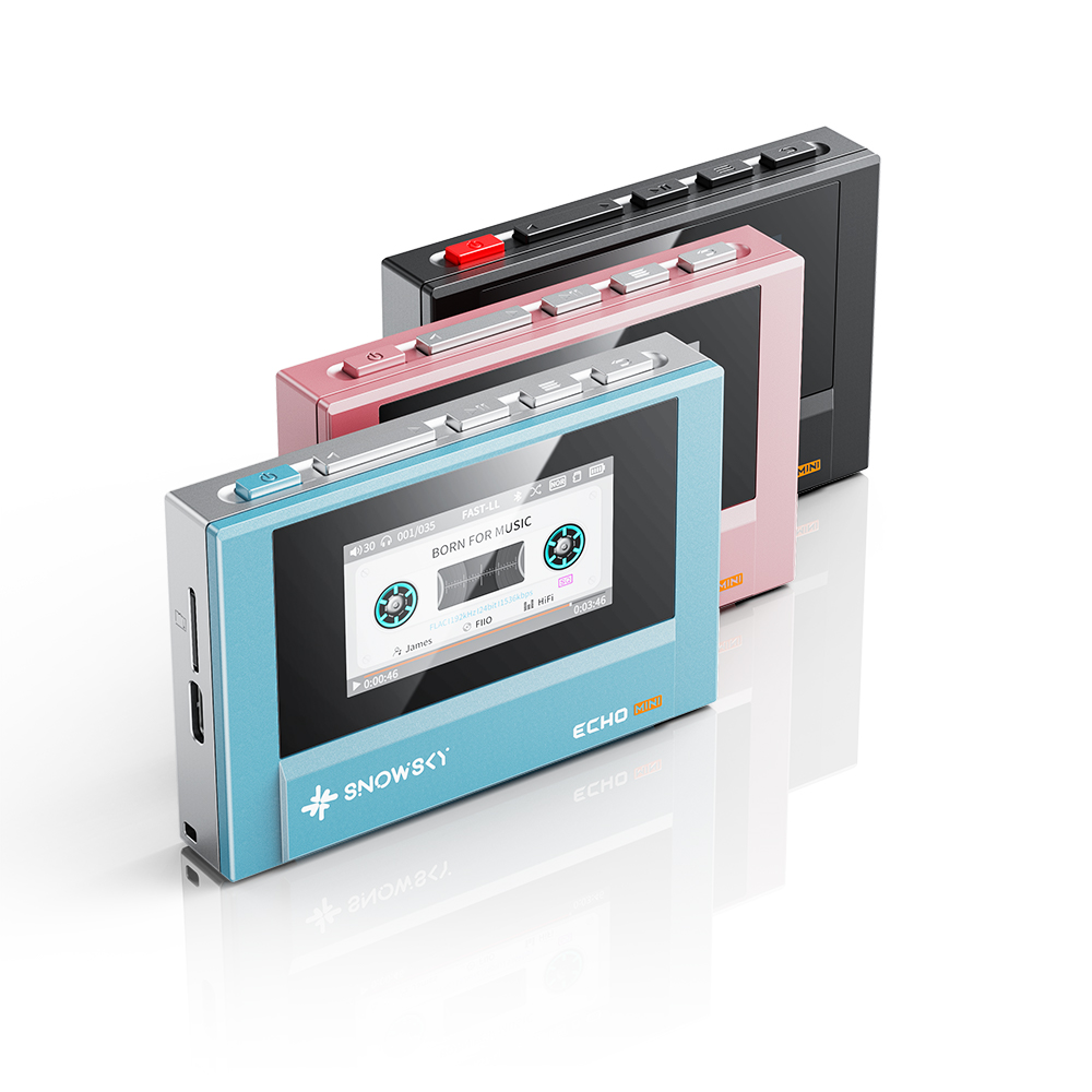 FiiO/飞傲 ECHO MINI 便携高清无损音乐平衡解码纯音播放器