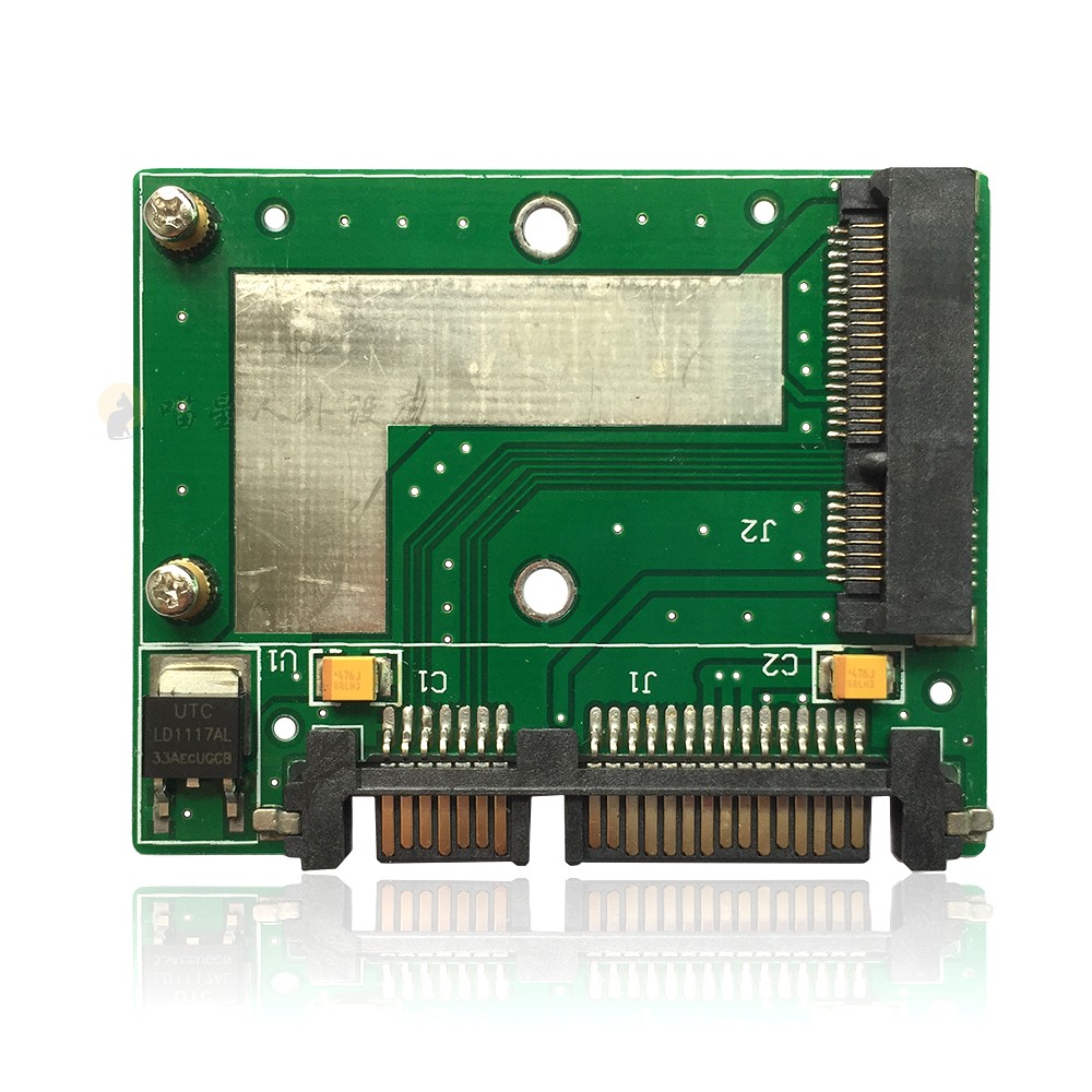 半高/mSATA/5cm/MINI pcie SSD 转半高2.5寸接口\SATA3转接卡