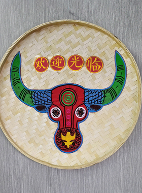 牛肉馆牛头挂饰墙上装饰品