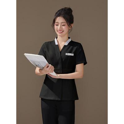 韩式美容院工作服女医美技师服美容美发养生馆皮肤管理师服产康师