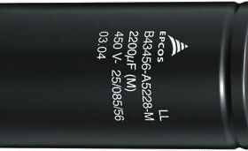 EPCOS 原装现货 B43560A5228M  2200μF  450VDC铝电解电容器