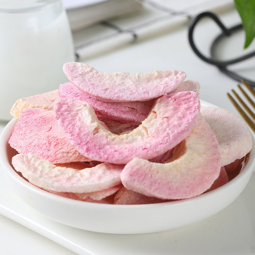 冻干水果无糖水蜜桃脆