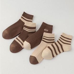 美拉德袜子女士短袜春夏季 低帮吸汗防臭船袜学生甜美百搭女袜 薄款