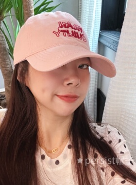 韩版字母刺绣棒球帽色软顶鸭舌帽宽檐显脸小遮阳帽女粉色日常百搭