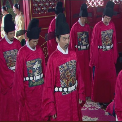 古装明朝官员大臣县令芝麻官服装