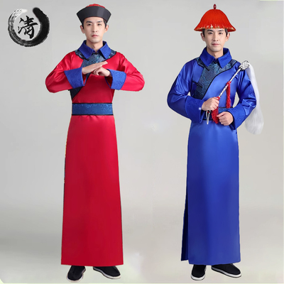 清朝太监服装宫廷总管侍卫公公服