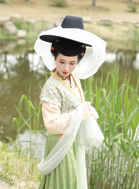 唐制帷帽古风汉服斗笠帽幕篱帽