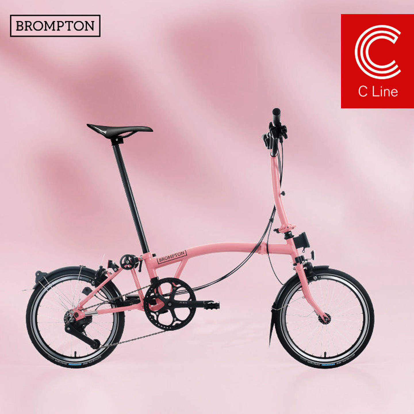 BROMPTON折叠自行车小布C Line 12速英伦风通勤户外骑行女士单车