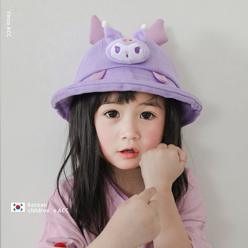库洛米美乐蒂玉桂狗卡通渔夫帽