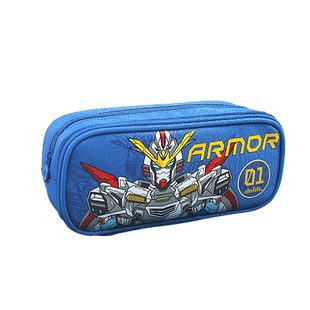 晨光笔袋男文具盒小学生文具盒男孩款铅笔盒男童铅笔袋男生文具袋男孩子版帆布笔盒一年级笔袋初中文具