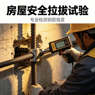 地基钢筋拉拨测试报告房屋安全鉴定现浇植筋拉拔实验房面光伏荷载