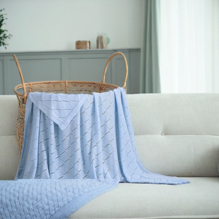 夏季宝宝良家同款冰丝毯竹纤维儿童针织毯幼儿园夏凉被透气盖毯,婴童用品,婴童毛毯/盖毯,淘宝优惠券,粉丝福利购,淘宝优惠卷