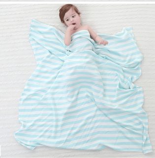 夏季婴儿冰丝毯毯宝宝竹纤维盖毯儿童空调被幼儿园午睡夏凉被