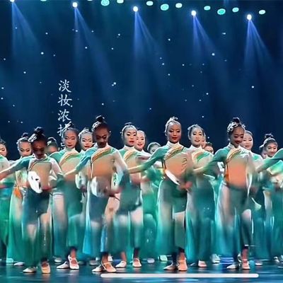 浓妆淡抹总相宜演出服