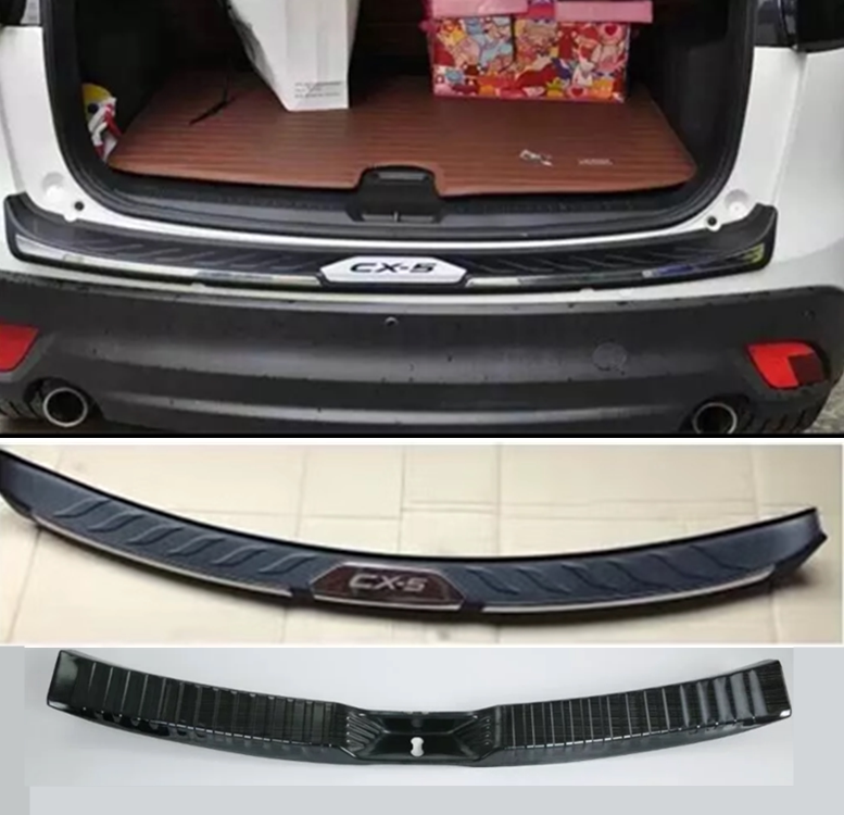 马自达cx-5后护板13-24款CX5后备箱门槛条尾箱迎宾踏板改装保护板