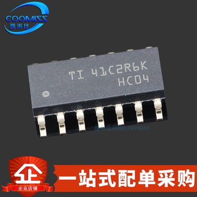 原装 SN74HC04DR 贴片SOIC-14 六通道反相器 2V-6V