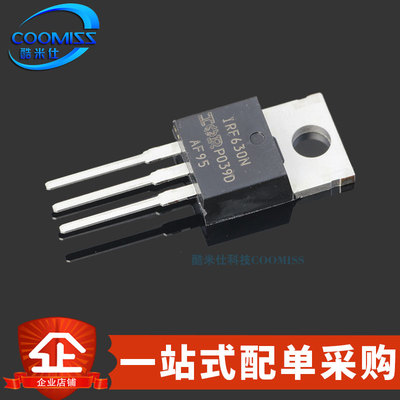 原装 IRF630NPBF 直插TO-220 N沟道 MOSFET场效应管 9.2A 200V
