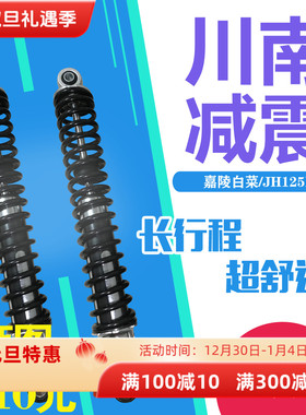 川南嘉陵越野摩托车白菜/ZS125GY骠骑大脚怪舒适电摩改装后减震器